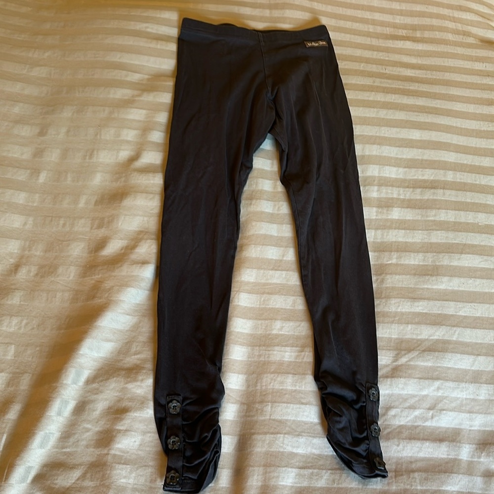 Matilda Jane Girls black leggings size 12